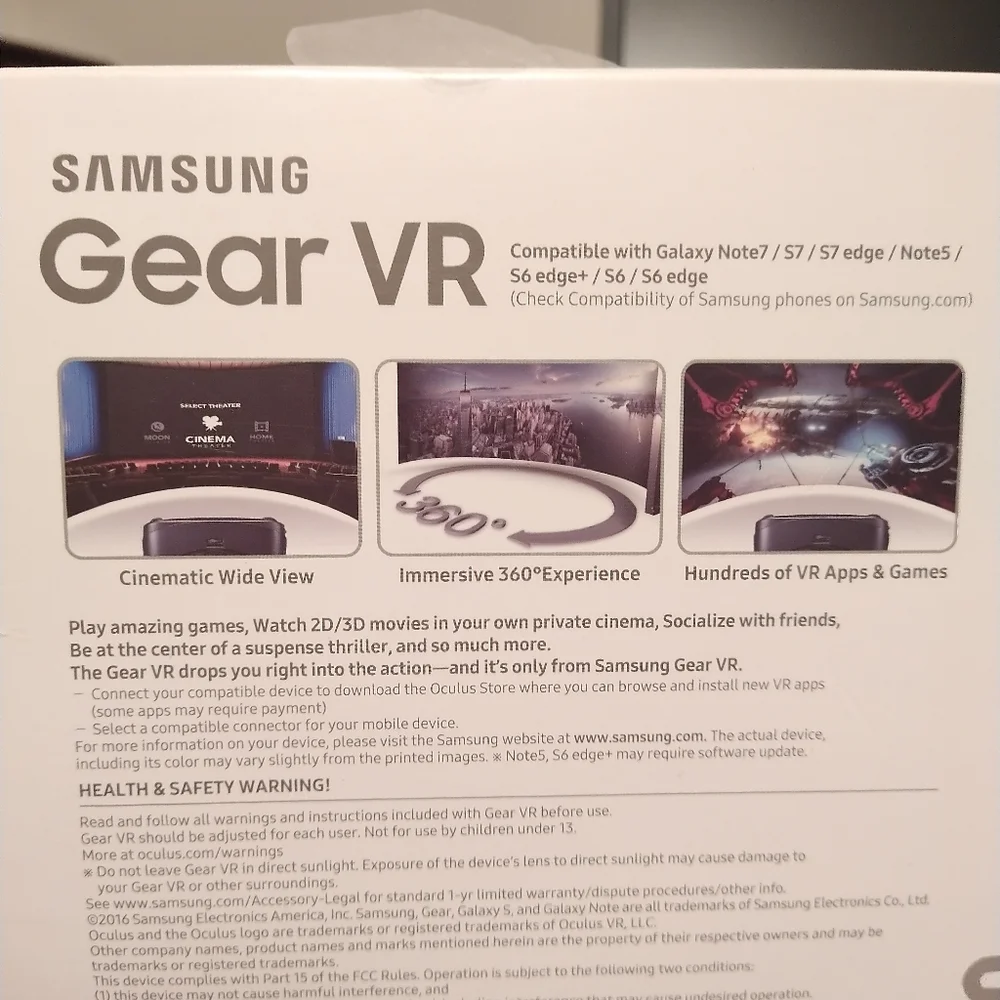 Samsung Gear Virtual Reality